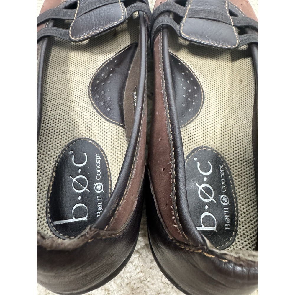 BOC Womens Maiken Slip On Mary Jane Ballet Flat Shoes Size 8 Brown Suede Comfort - Picture 12 of 12